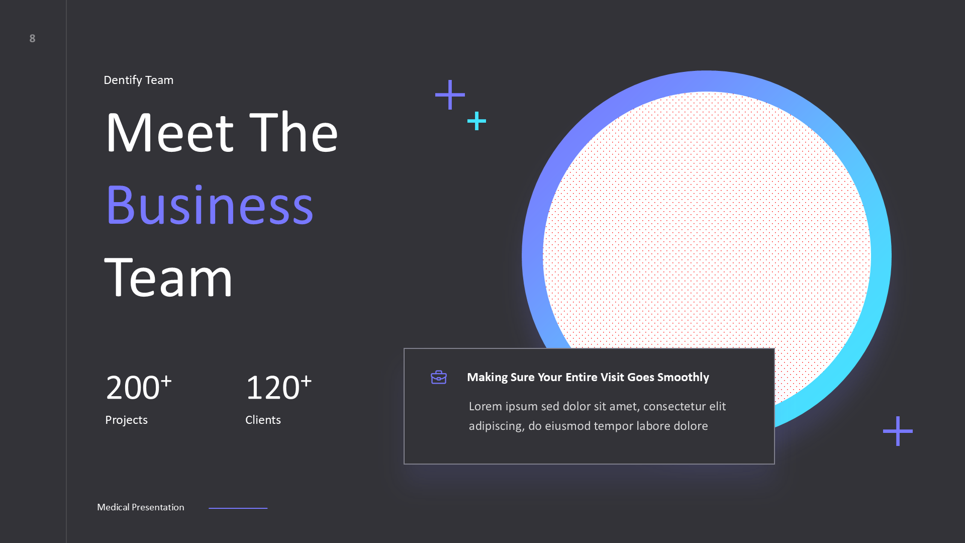 Dentify Dark slide 8